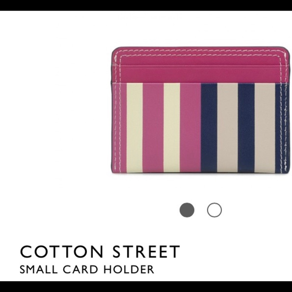 NWT Radley London Cotton Street Card Holder